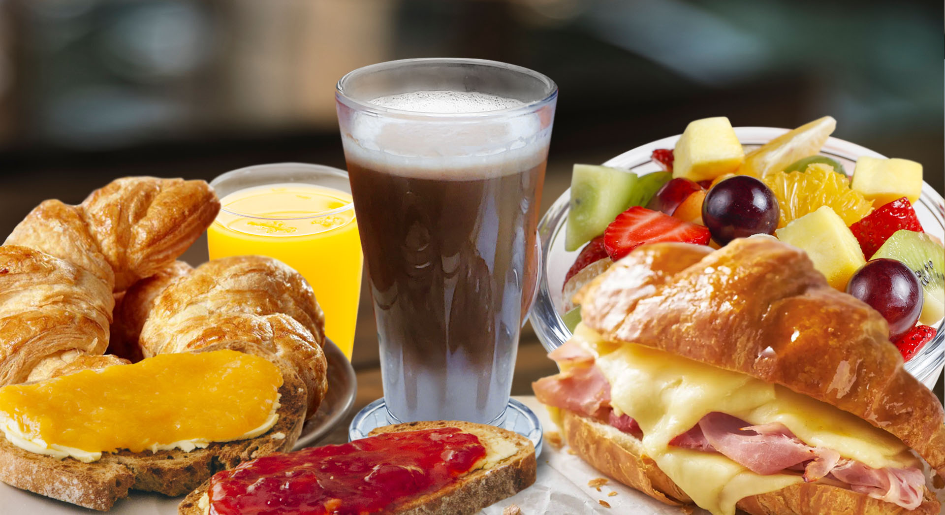 cafetería Maja morena